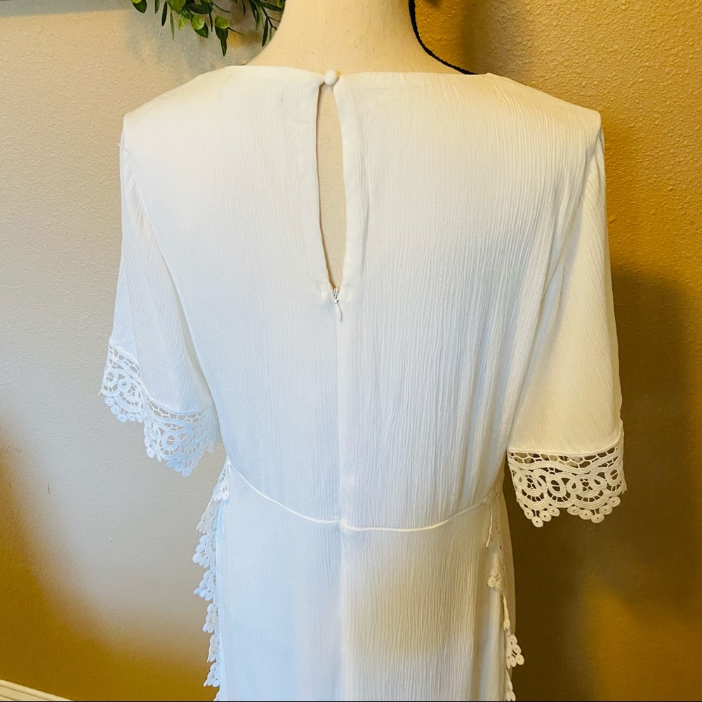 NWOT Lulus Sweeten the Occasion White Lace Maxi Dress - Picture 4 of 17